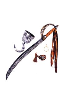 Fun World Costumes Caribbean Pirate Set