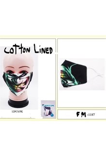 Fashion Face Mask: Biting Joker