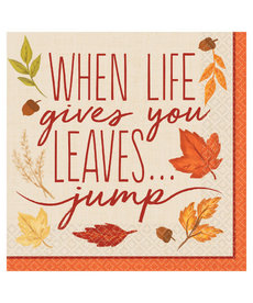 Luncheon Napkins: Fall Foliage (16ct.)