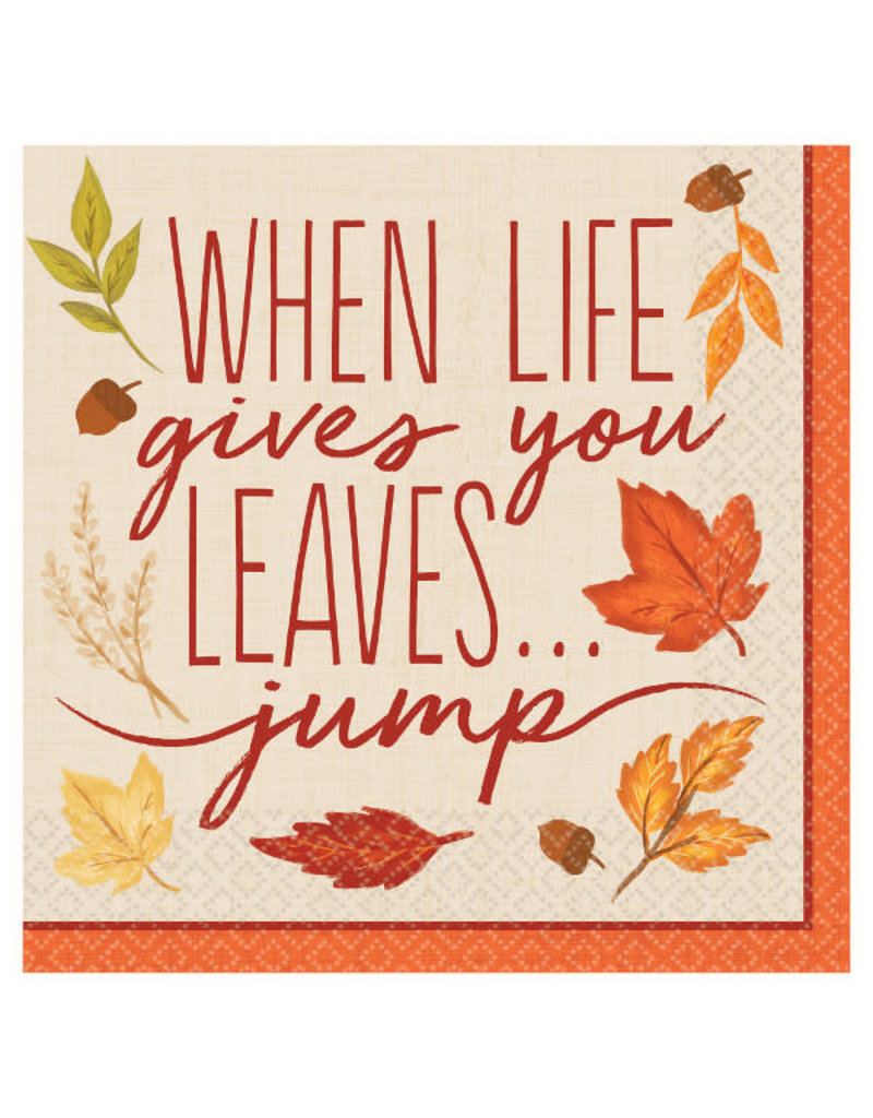 Luncheon Napkins: Fall Foliage (16ct.)