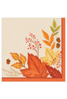 Dinner Napkins: Fall Foliage (16ct.)