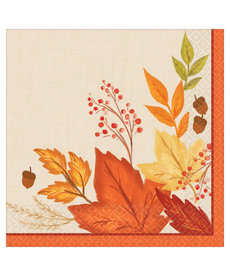 Dinner Napkins: Fall Foliage (16ct.)