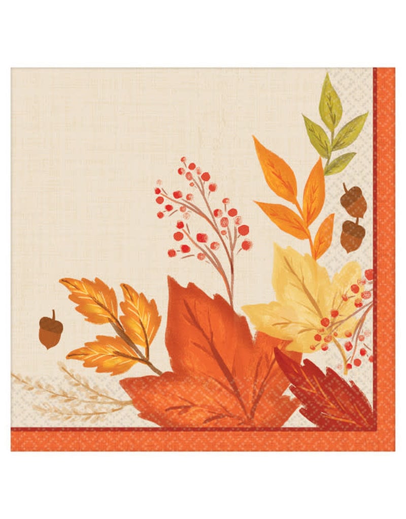 Dinner Napkins: Fall Foliage (16ct.)