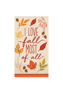 Guest Towel: Fall Foliage (16ct.)