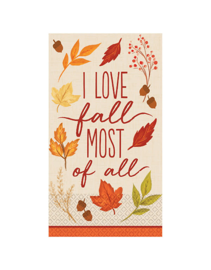 Guest Towel: Fall Foliage (16ct.)