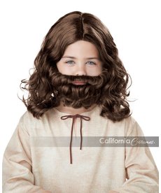 California Costumes Kid's Jesus Wig & Beard Set