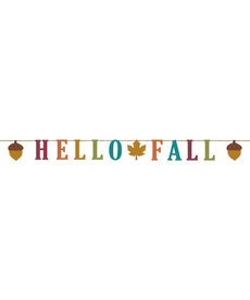 Felt Letter Banner: Hello Fall