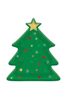 Tree Shaped Plate  - (8ct.)