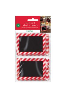 Christmas Chalkboard Label Stand (8ct.)