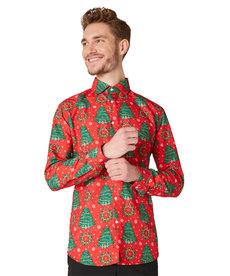 Christmas Trees Dress Shirt