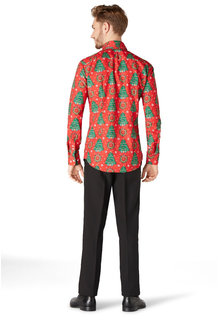 Christmas Trees Dress Shirt
