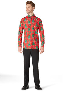 Christmas Trees Dress Shirt