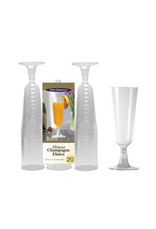 5.5oz. Mimosa Flutes: Clear (20ct.)