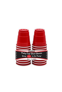 2oz. Solo Cup Shot Glasses: Red (20ct.)