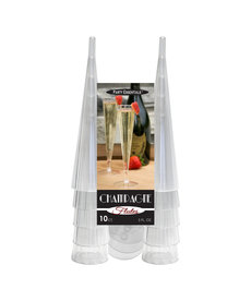 5oz. Champagne Flutes: Clear (10ct.)