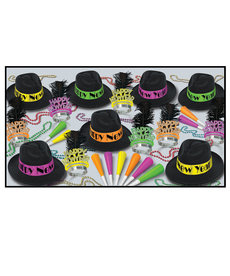 NY Party Kit: Neon Swing - Assortment for 50