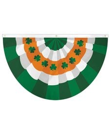 St. Patrick's Day Bunting Poly Flag (5x3')