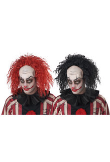 California Costumes Adult Clown Pattern Baldness Men's Wig