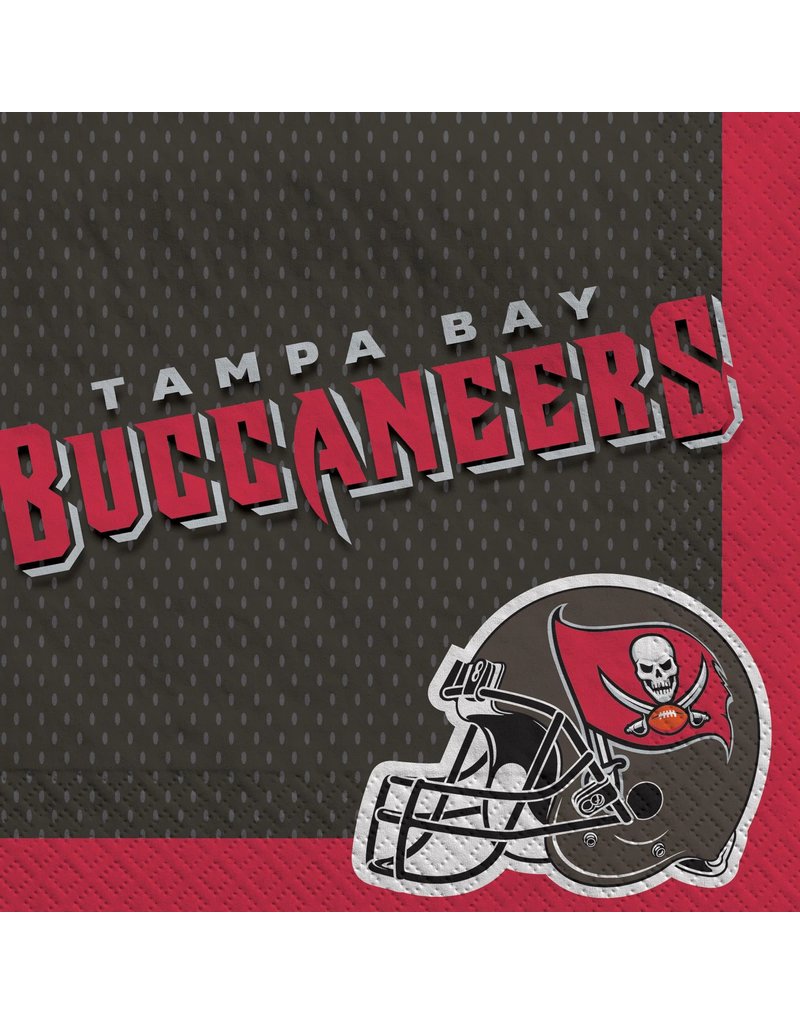 NFL Lunch Napkins: Tampa Bay Buccaneers