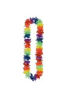 Amscan Hawaiian Lei: Rainbow