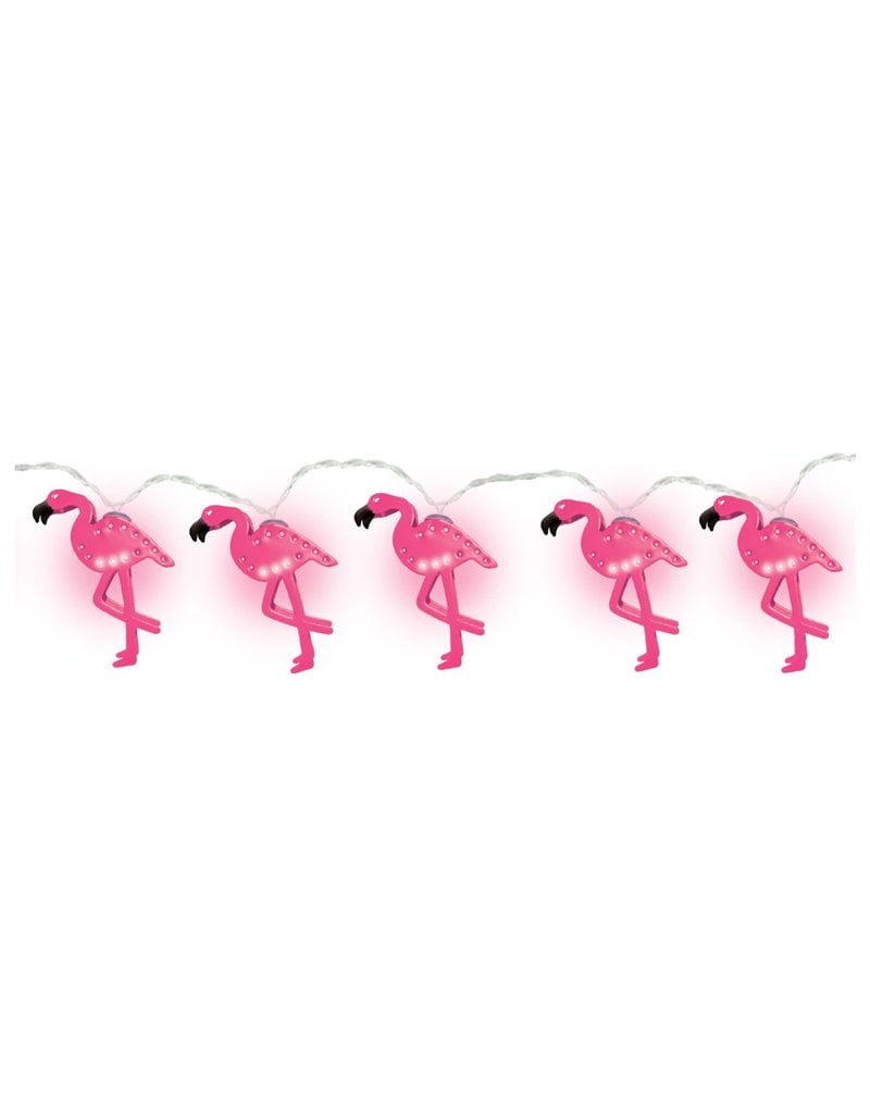 LED String Lights: Flamingo