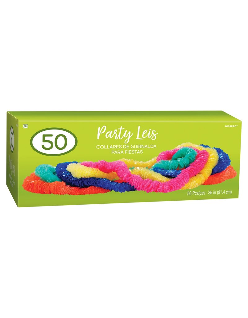 Colorful Box of Leis (50ct.)