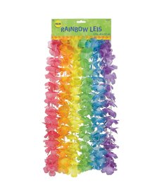 Amscan Floral Value Pack Rainbow Leis (6pk.)
