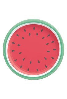10" Round Summer Plates: Tutti Frutti (8ct.)