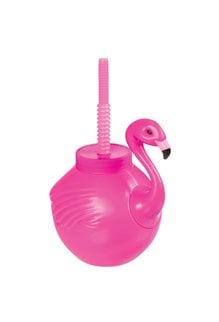 Luau Sippy Cup: Flamingo (18oz.)