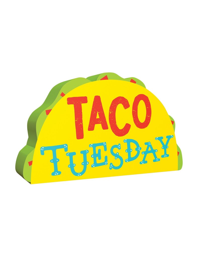 Mini Standing Sign: "Taco Tuesday"