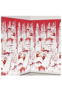 Scene Setters® Room Roll: Chop Shop Bloody Wall (48"x20') (2pk.)