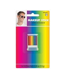 Amscan Make Up Stick: Pride - Rainbow (.27 oz.)
