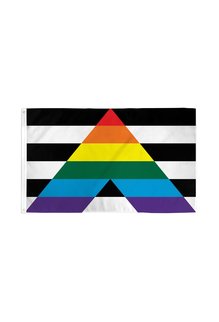 Gay Straight Alliance Waterproof Pride Flag (3x5FT)