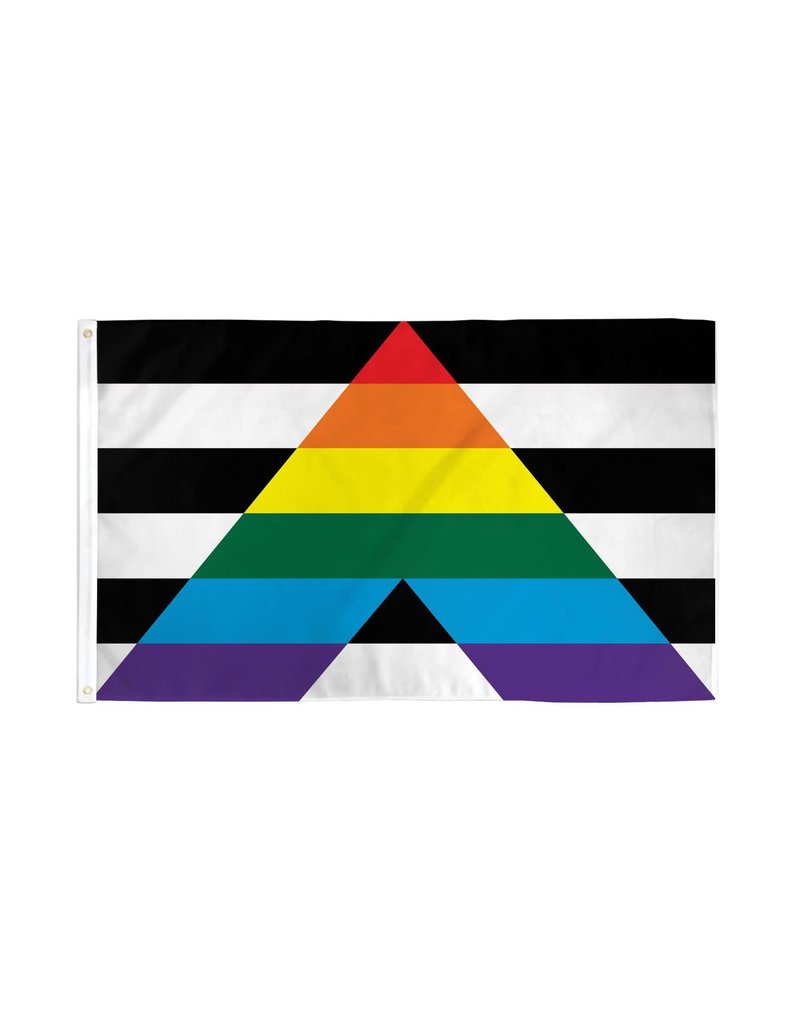 Gay Straight Alliance Waterproof Pride Flag (3x5FT)