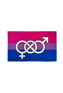 Bisexual Symbol Pride Flag (3x5FT)