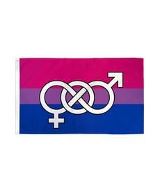 Bisexual Symbol Pride Flag (3x5FT)
