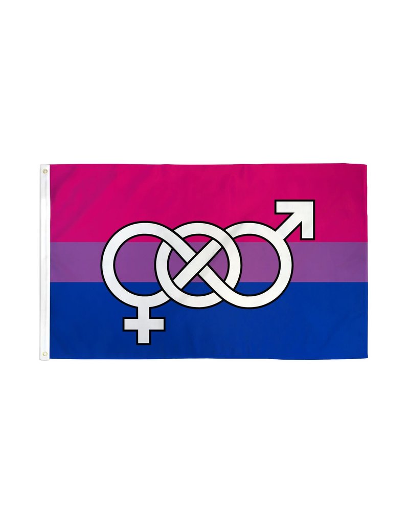 Bisexual Symbol Pride Flag (3x5FT)