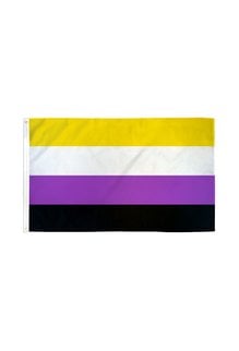 Non-Binary Waterproof Pride Flag (3x5FT)