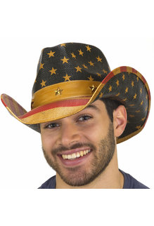 USA Themed Western Cowboy Hat