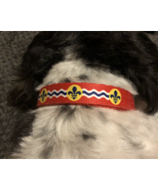 STL Flag Adjustable Dog Collar