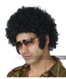 California Costumes Afro Chops Wig: Black