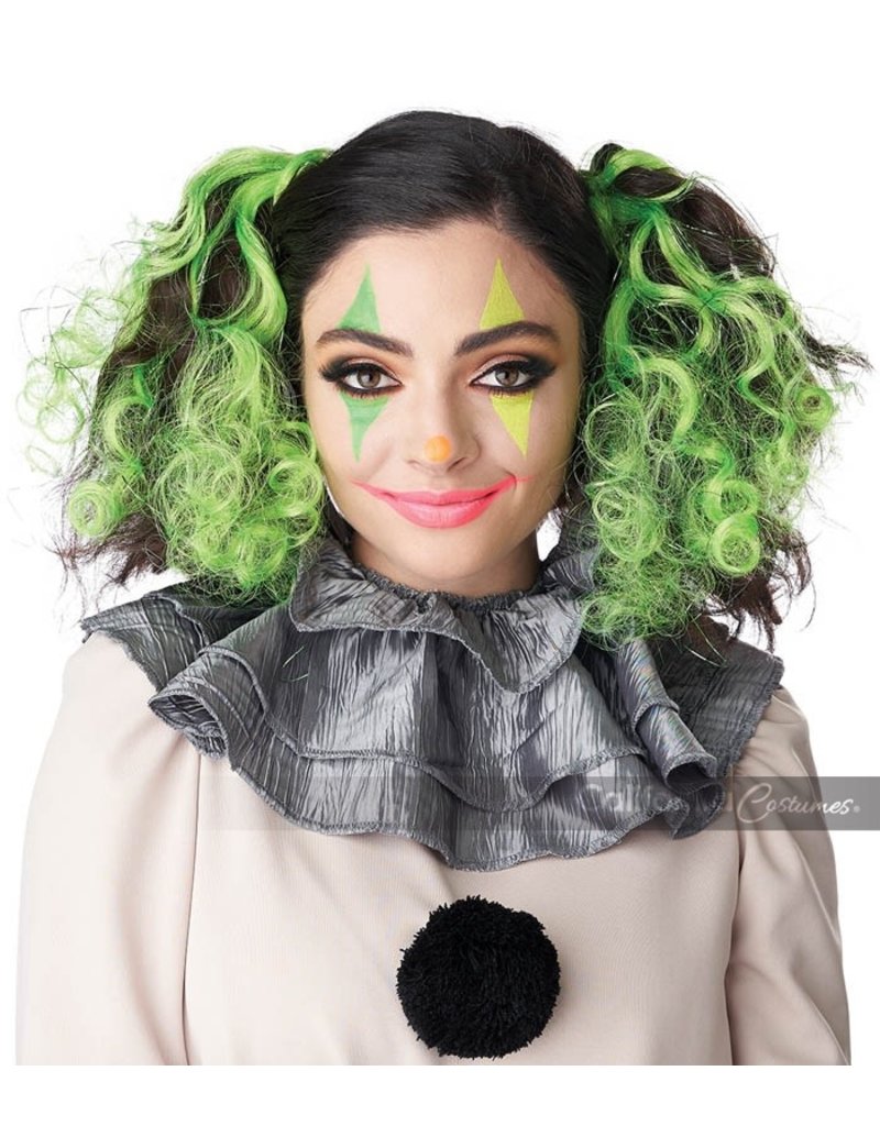 California Costumes Glow In The Dark Curly Hair Clips: Green
