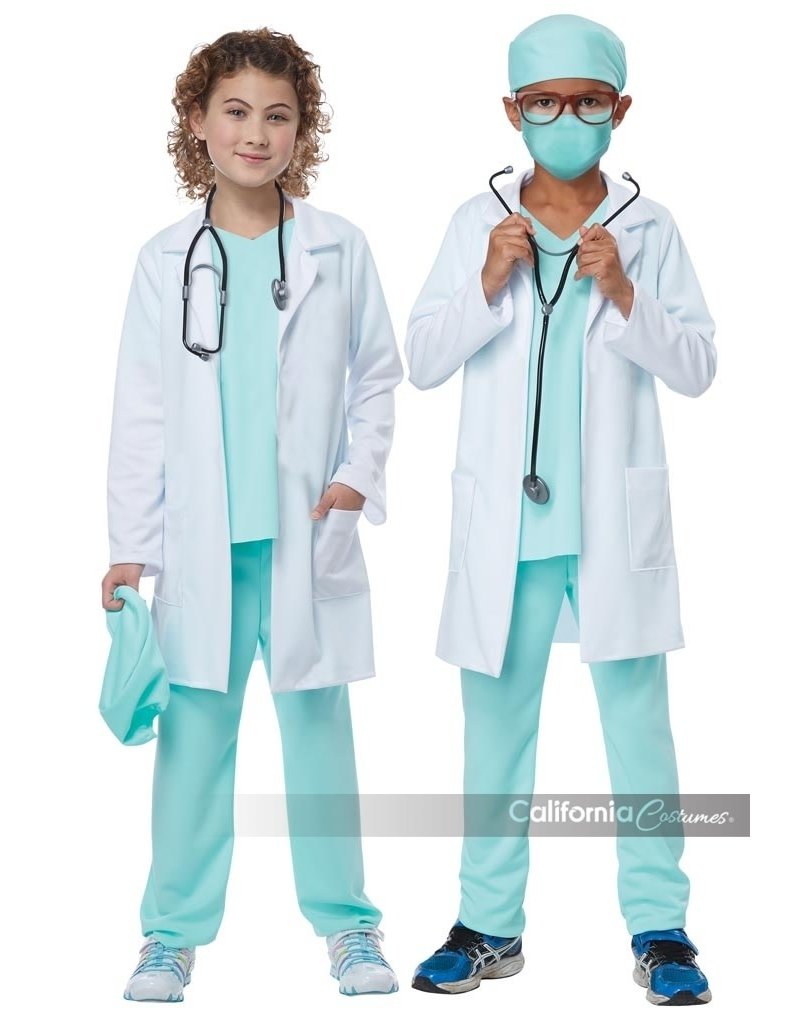 California Costumes Kids Health Care Hero Doctor Costume