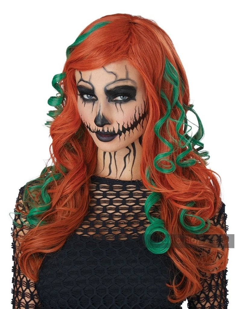 California Costumes Women's Root of All Evil Wig: Auburn/Green