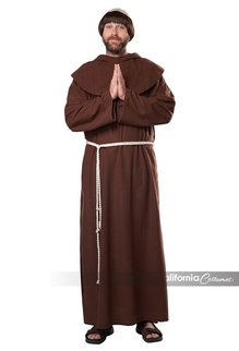 California Costumes Men's Renaissance Friar Costume