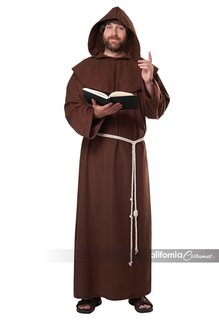 California Costumes Men's Renaissance Friar Costume