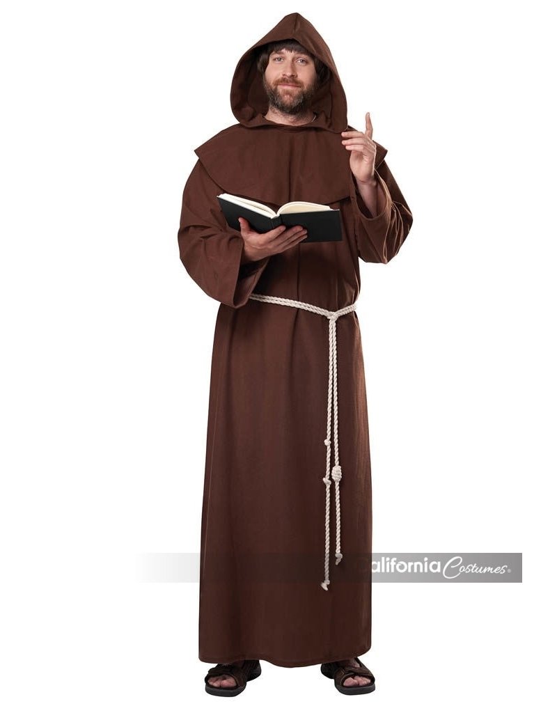 California Costumes Men's Renaissance Friar Costume