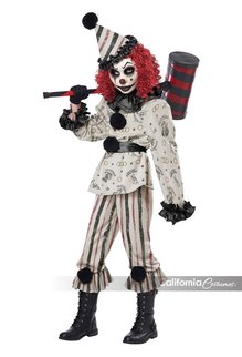California Costumes Girl's Creeper Clown Costume