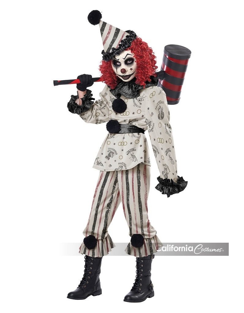 California Costumes Girl's Creeper Clown Costume