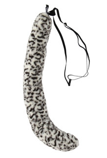 elope Deluxe Snow Leopard Plush Tail